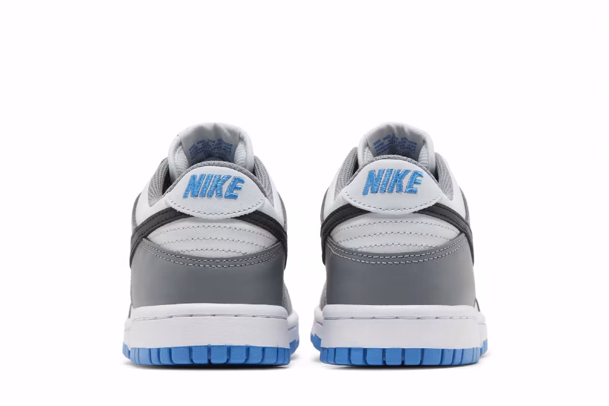 Nike Dunk Low GS Cool Grey Photo Blue, view 7