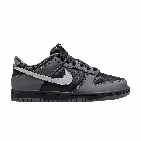 Nike Dunk Low GS 'Black Reflect Silver'