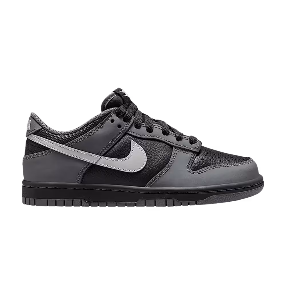 Nike Dunk Low GS Black Reflect Silver