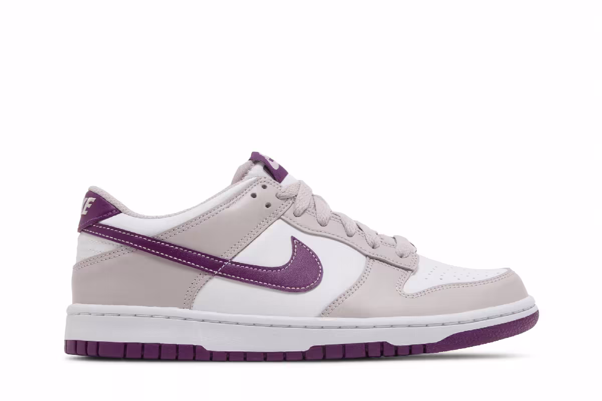 Nike Dunk Low GS Platinum Violet, view 2