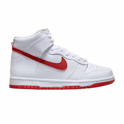 Nike Dunk High GS 'White Picante Red'