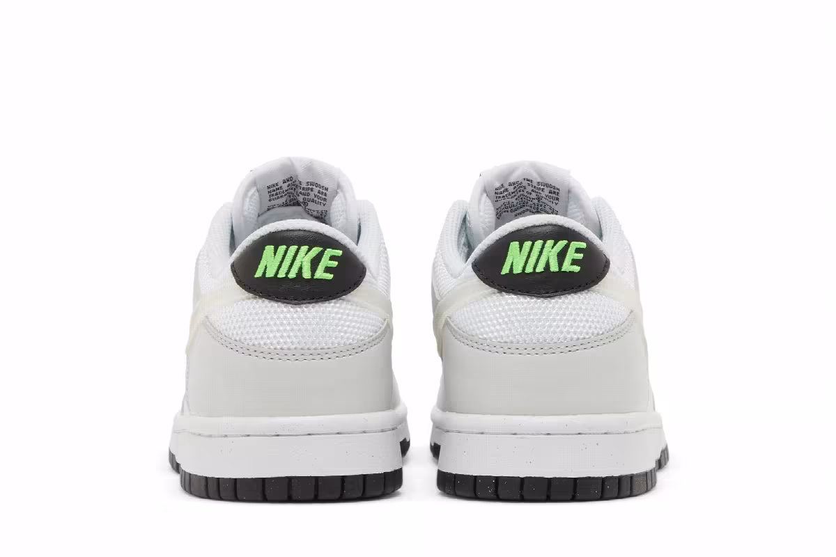 Nike Dunk Low GS Glitch Swoosh, view 7