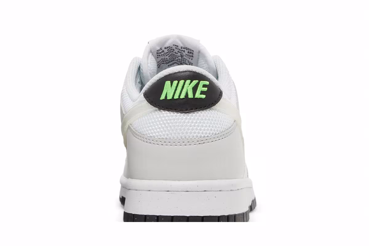 Nike Dunk Low GS Glitch Swoosh, view 8