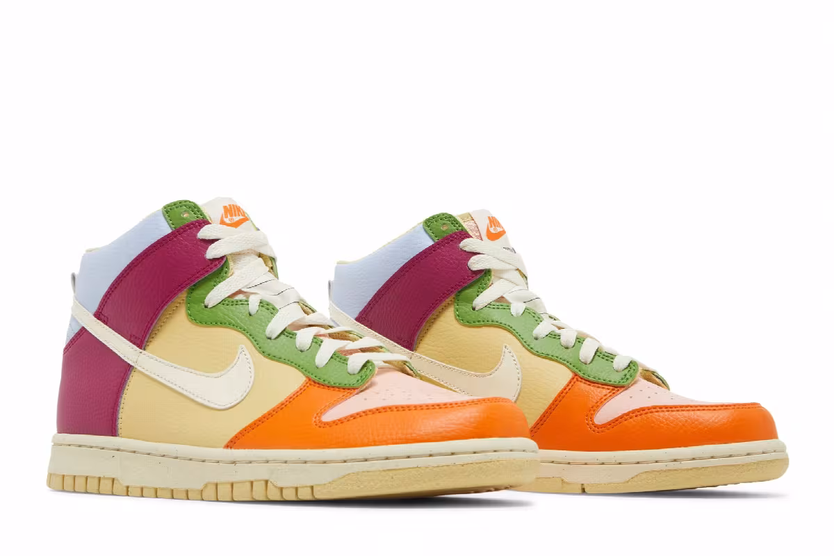 Nike Dunk High Next Nature GS Multi-Color, view 9