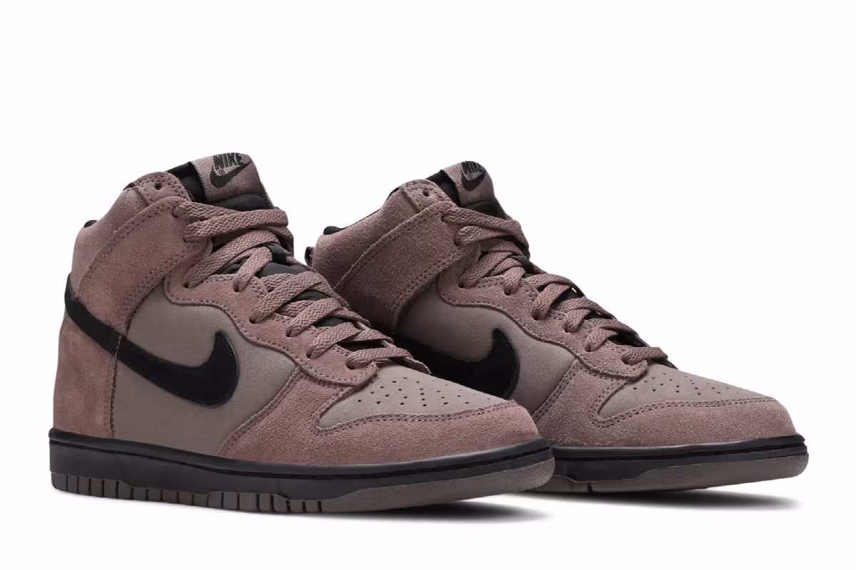 Nike Dunk High GS Dark Mushroom, view 9
