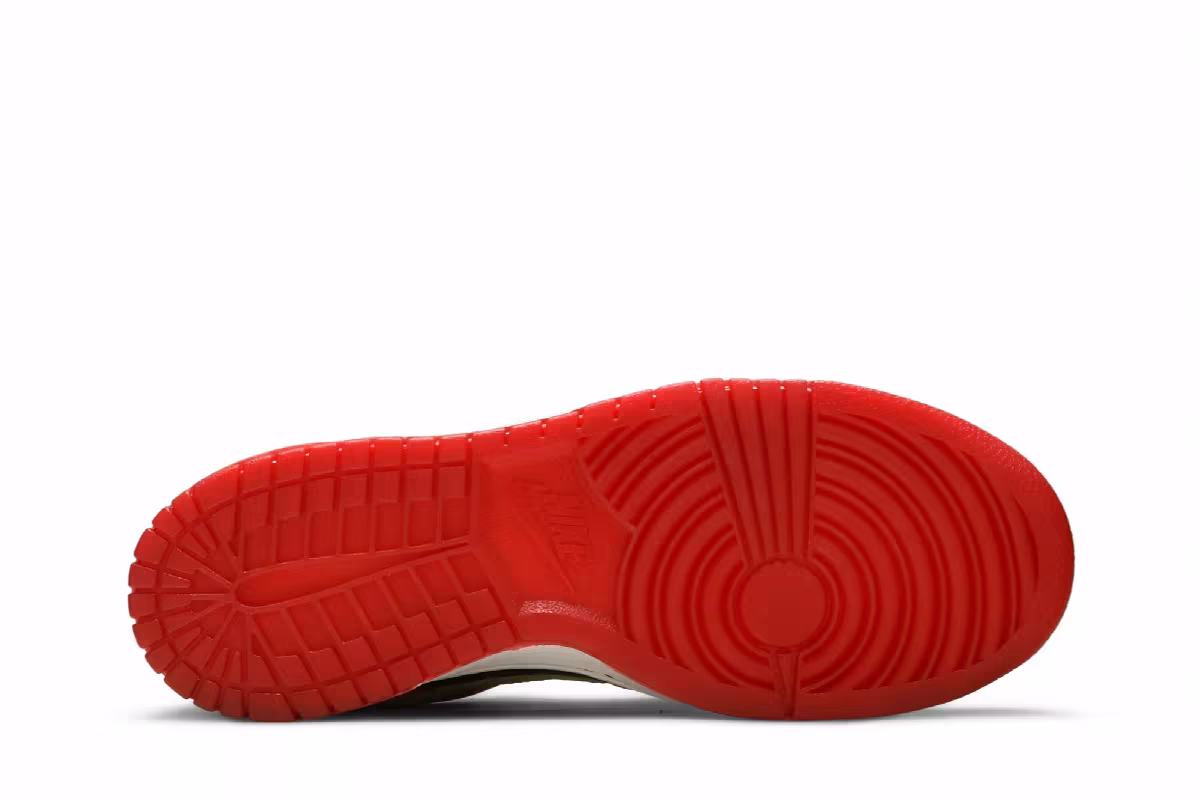 Nike Dunk Low GS Orange Blaze Cactus, view 5