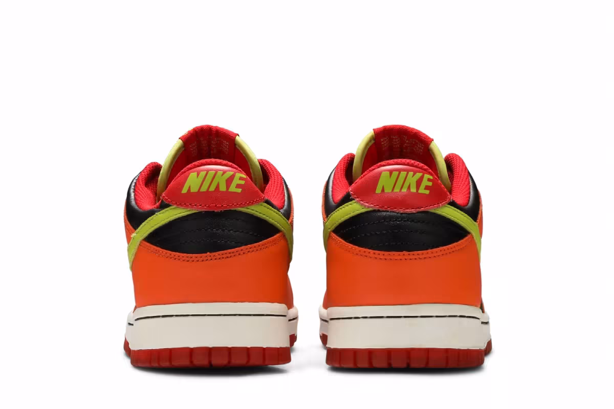 Nike Dunk Low GS Orange Blaze Cactus, view 7