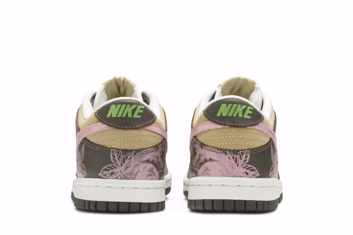 Nike Dunk Low GS Floral, view 7