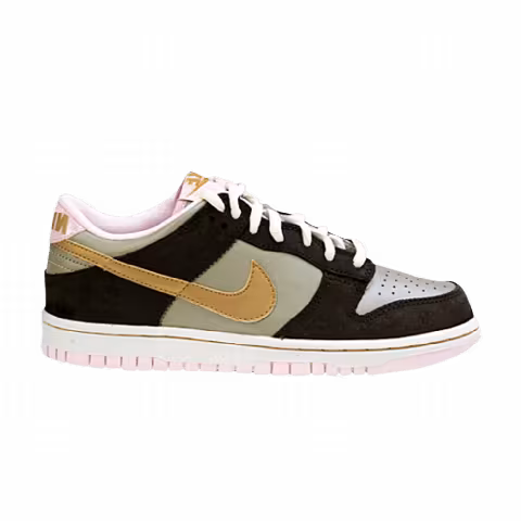 Nike Dunk Low GS 'Chino Metallic Gold'