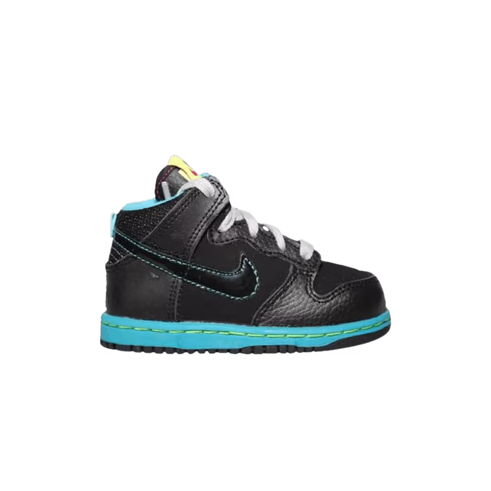 Nike Dunk High ND TD Black Fireberry
