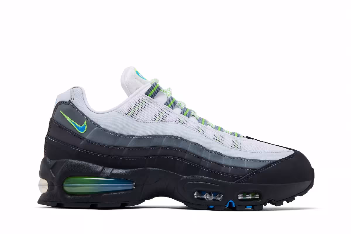 Nike Air Max 95 Big Bubble - Green Apple, view 2