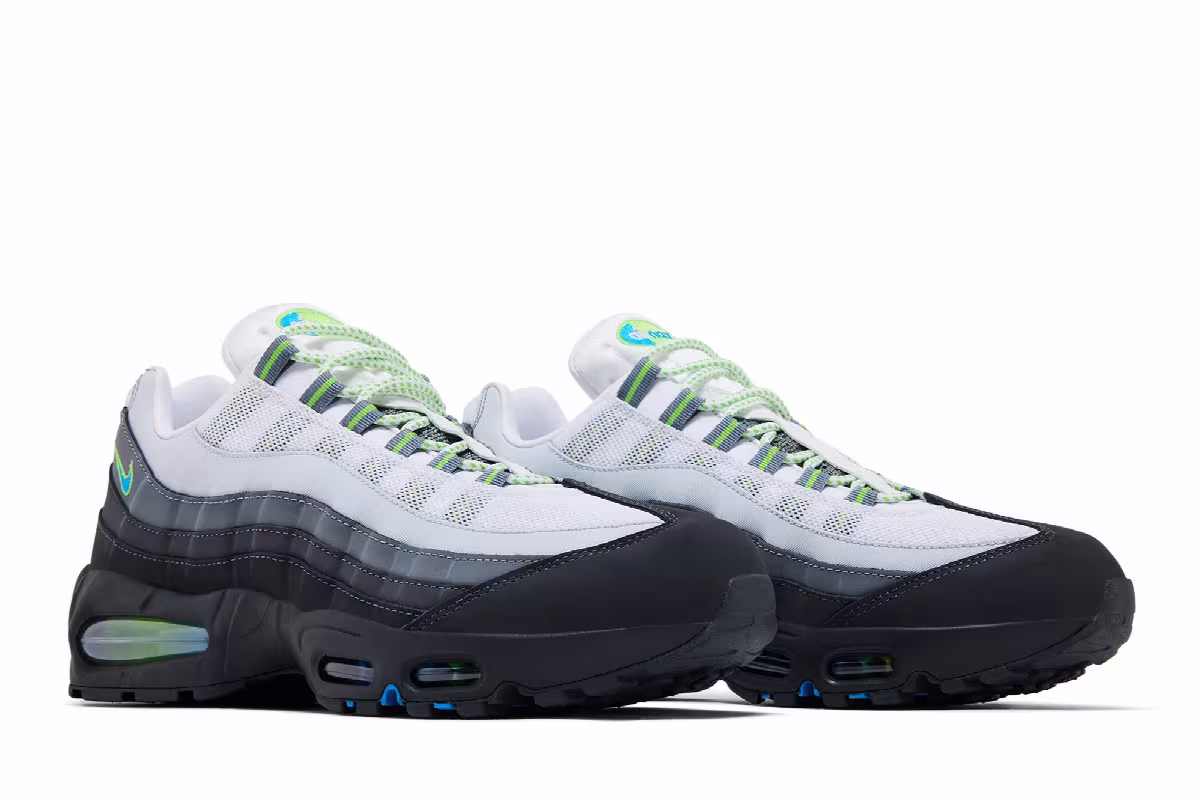 Nike Air Max 95 Big Bubble - Green Apple, view 9