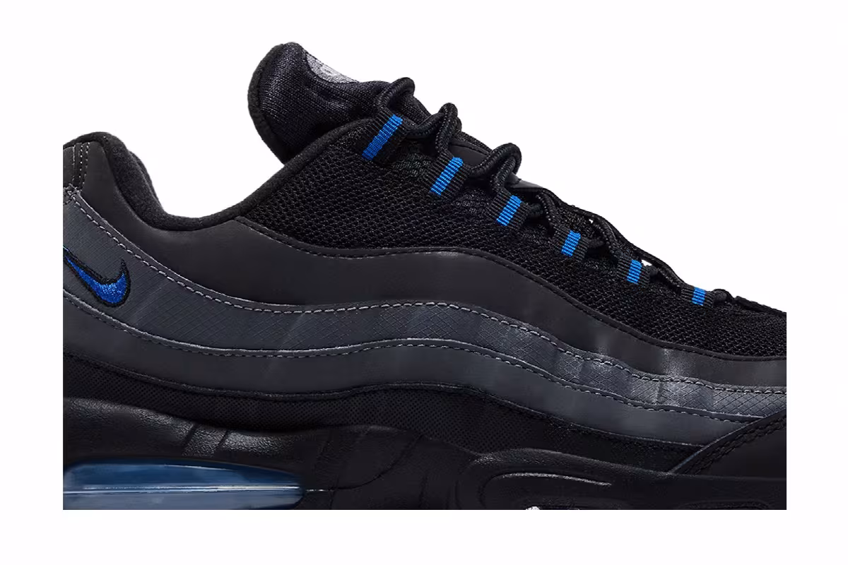 Nike Air Max 95 Big Bubble - Black Game Royal, view 3