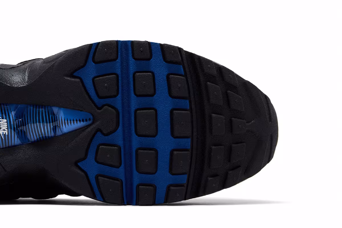 Nike Air Max 95 Big Bubble - Black Game Royal, view 6