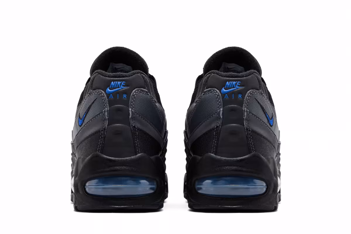 Nike Air Max 95 Big Bubble - Black Game Royal, view 7