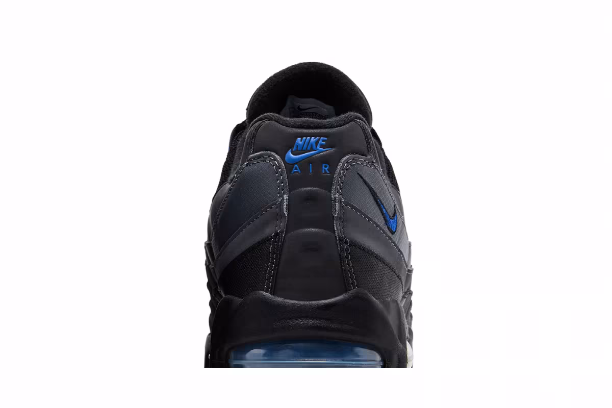Nike Air Max 95 Big Bubble - Black Game Royal, view 8