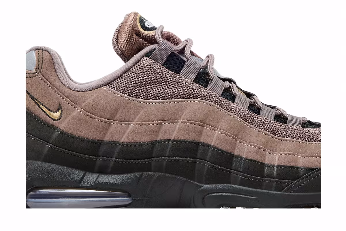 Nike Air Max 95 Big Bubble - Mink Brown Sail, view 3
