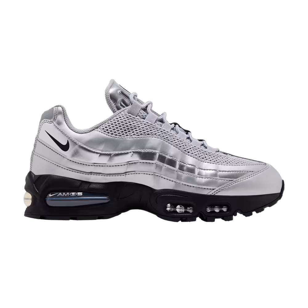 Nike Air Max 95 SE Big Bubble - Total 90 Metallic Silver