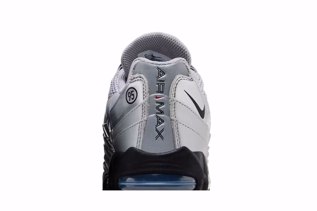 Nike Air Max 95 SE Big Bubble - Total 90 Metallic Silver, view 8