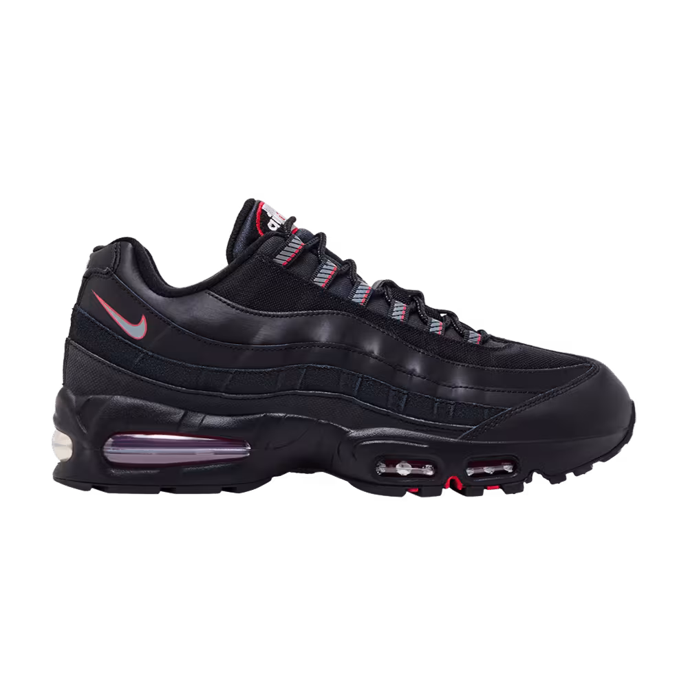 Nike Air Max 95 Big Bubble - Black University Red