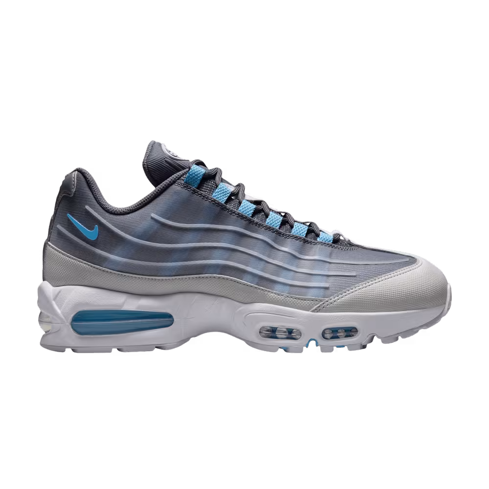 Nike Air Max 95 Tech Big Bubble - Smoke Grey Football Blue
