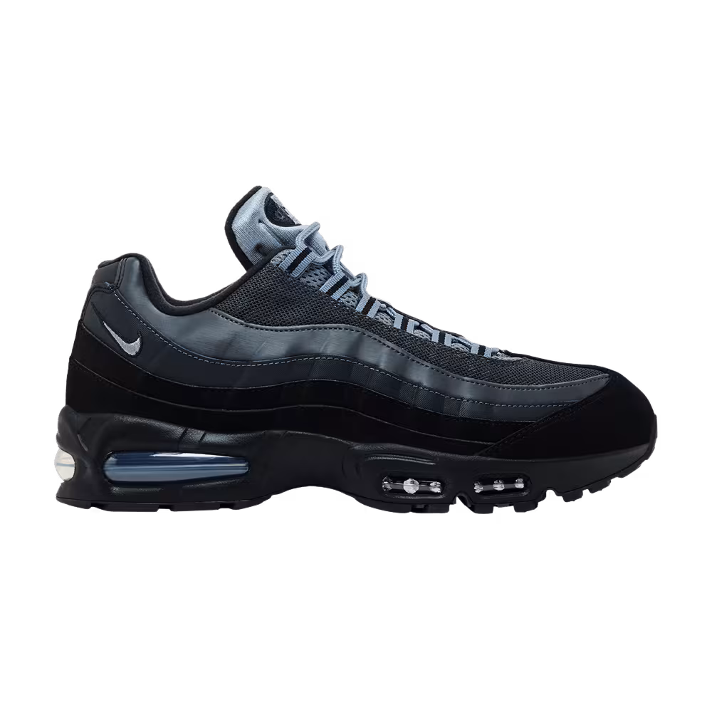 Nike Air Max 95 Black Metallic Silver