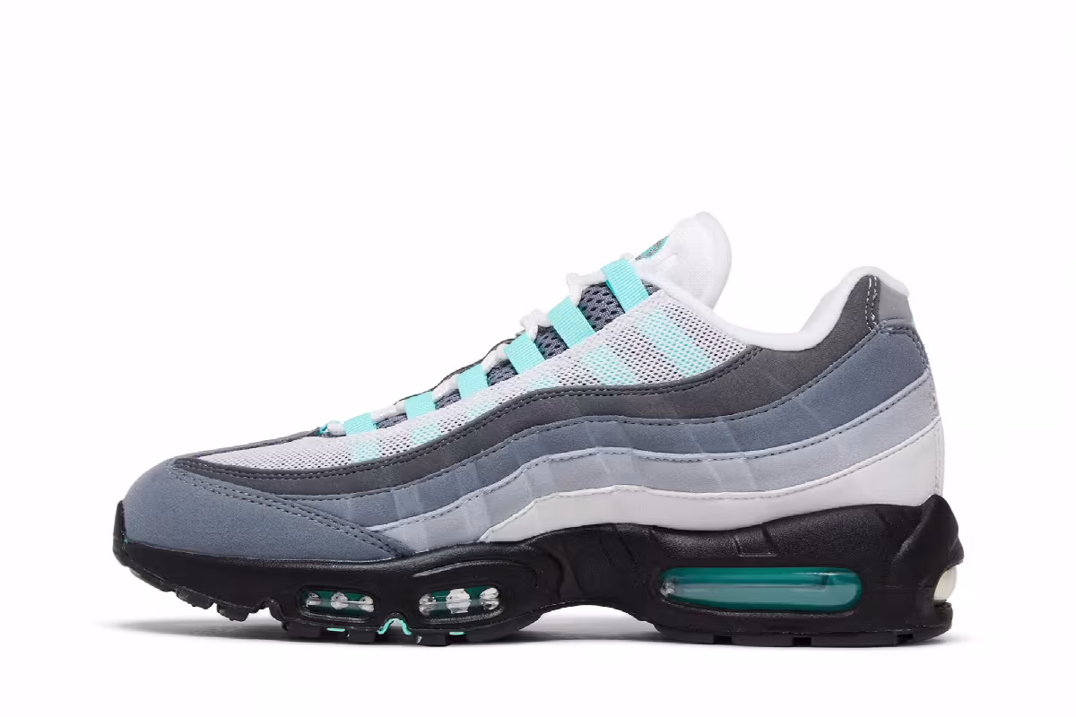 Nike Air Max 95 Hyper Turquoise, view 4