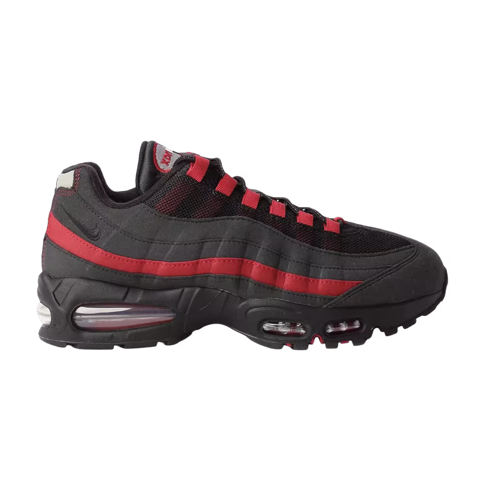 Nike Air Max 95 Black Crimson Grey