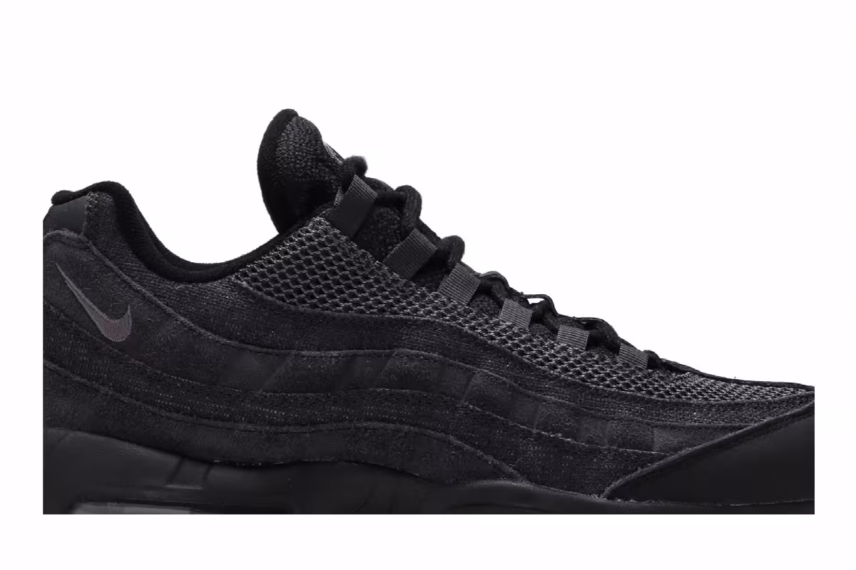 Nike Air Max 95 Black Iron Grey, view 3