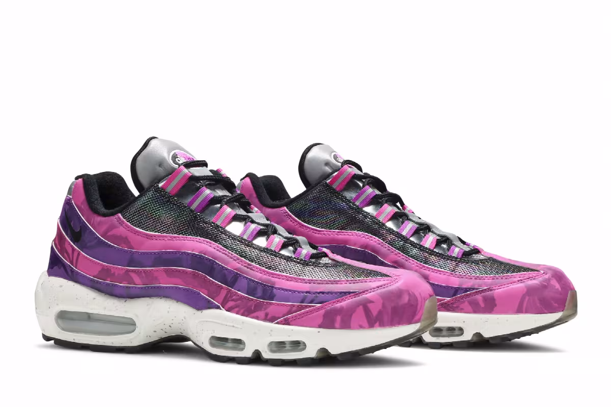 Nike Air Max 95 Premium Flame Powder, view 9