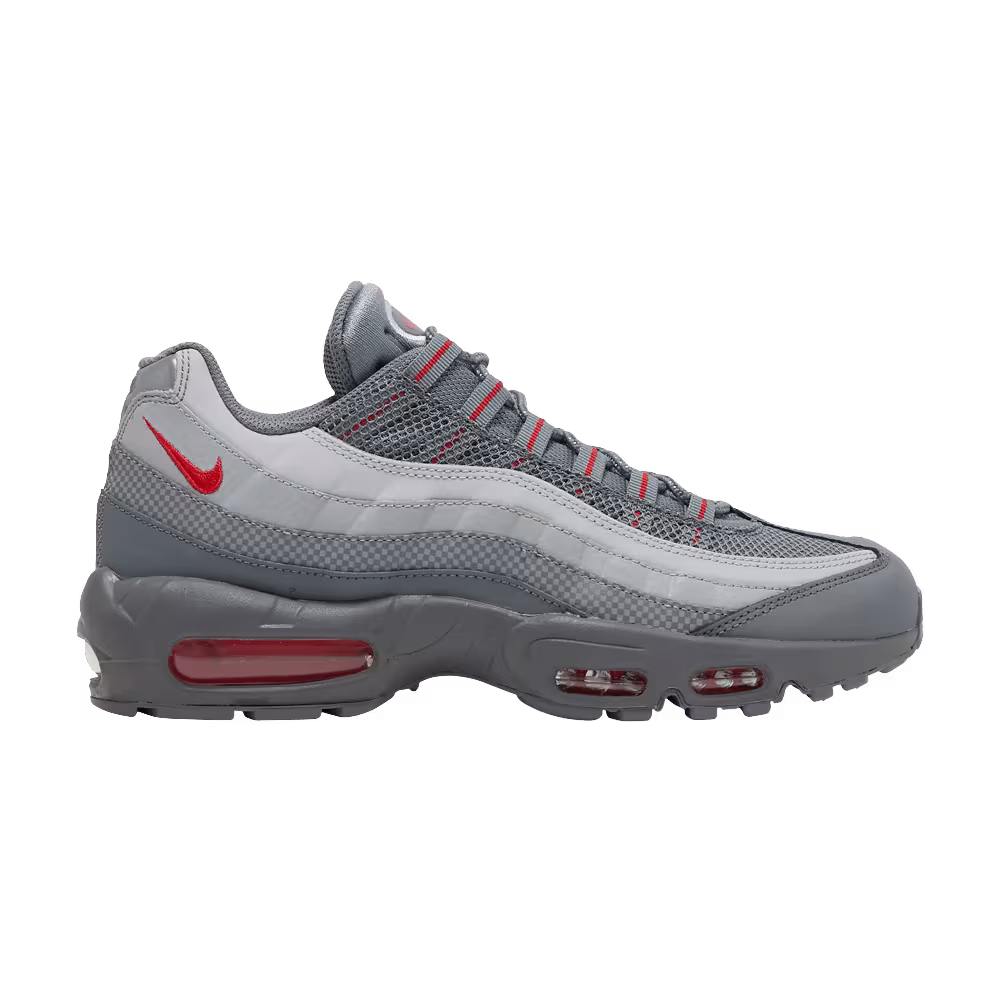 Nike Air Max 95 Essential Smoke Grey University Red