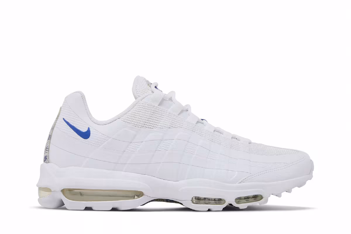 Nike Air Max 95 Ultra White Comet Blue, view 2