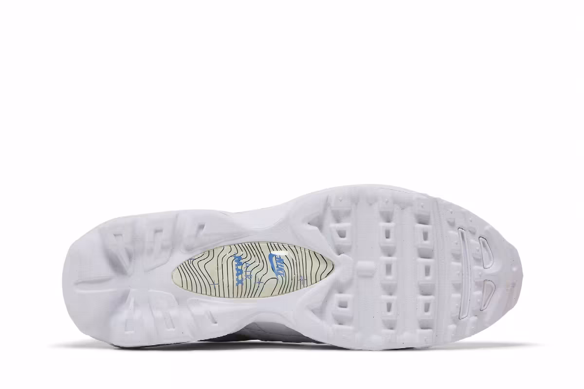 Nike Air Max 95 Ultra White Comet Blue, view 5