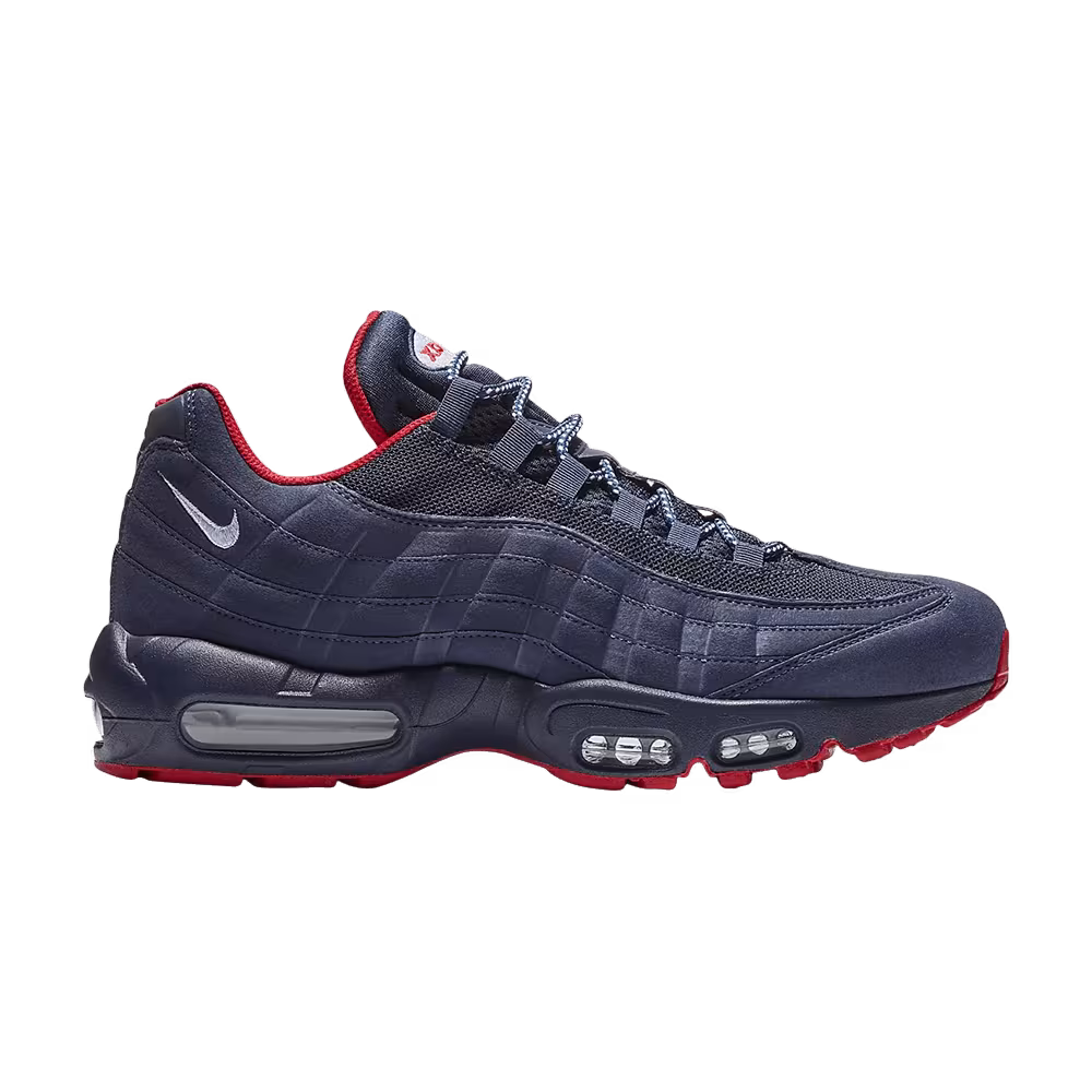 Nike Air Max 95 Premium Navy Red