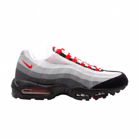 Nike Air Max 95 'White Sport Red Grey' 2009