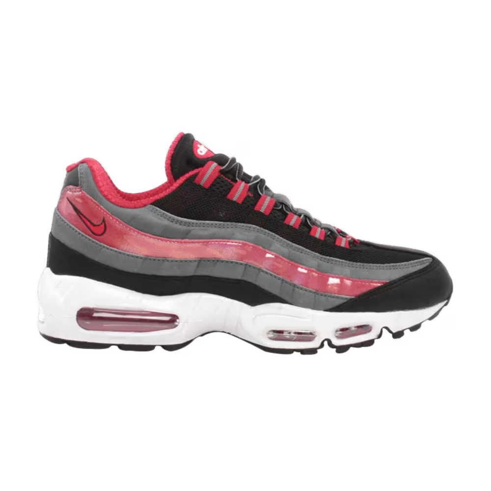 Nike Air Max 95 Premium Black Varsity Red