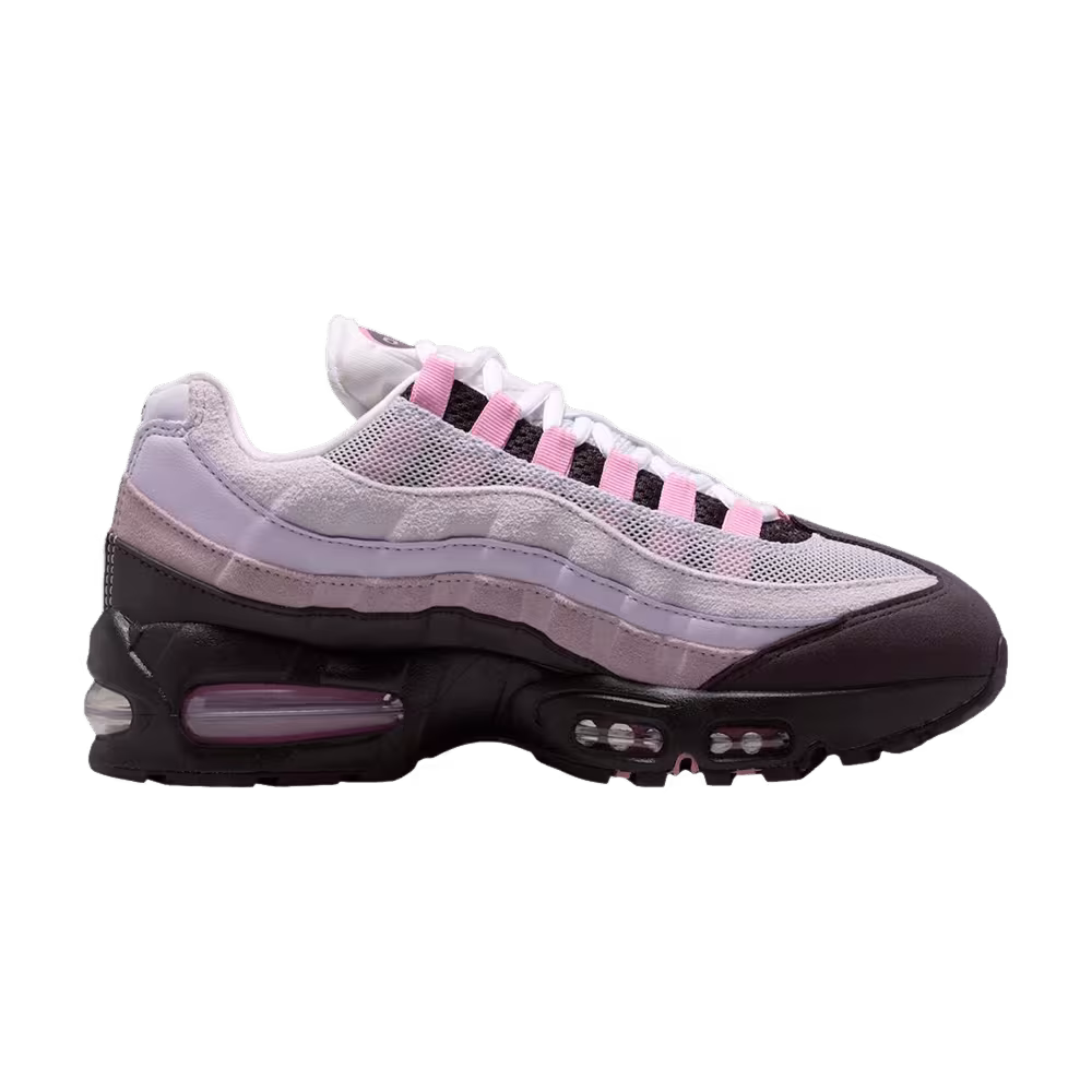 Nike Women's Air Max 95 Big Bubble - Burgundy Ash