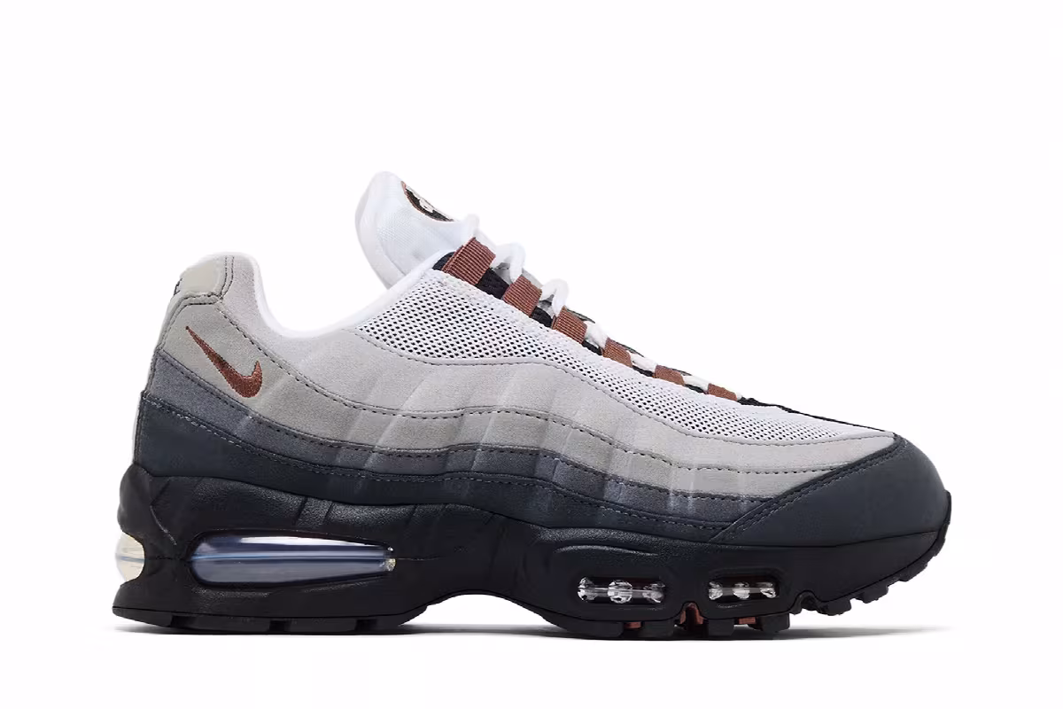 Nike Women's Air Max 95 OG Big Bubble - Fauna Brown, view 2