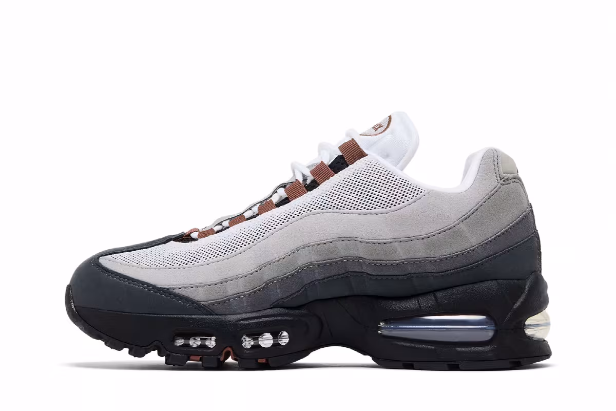 Nike Women's Air Max 95 OG Big Bubble - Fauna Brown, view 4