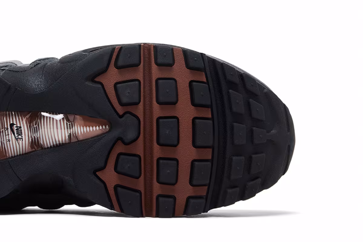 Nike Women's Air Max 95 OG Big Bubble - Fauna Brown, view 6