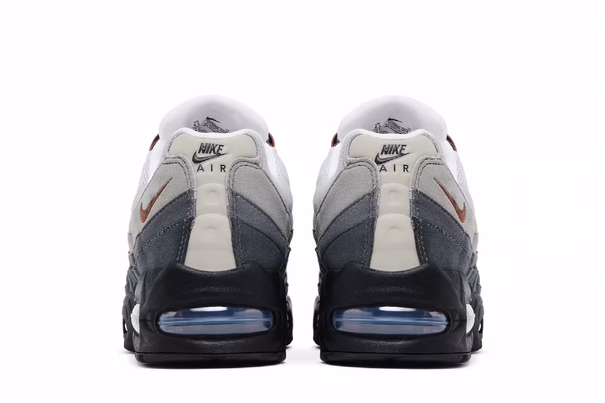 Nike Women's Air Max 95 OG Big Bubble - Fauna Brown, view 7