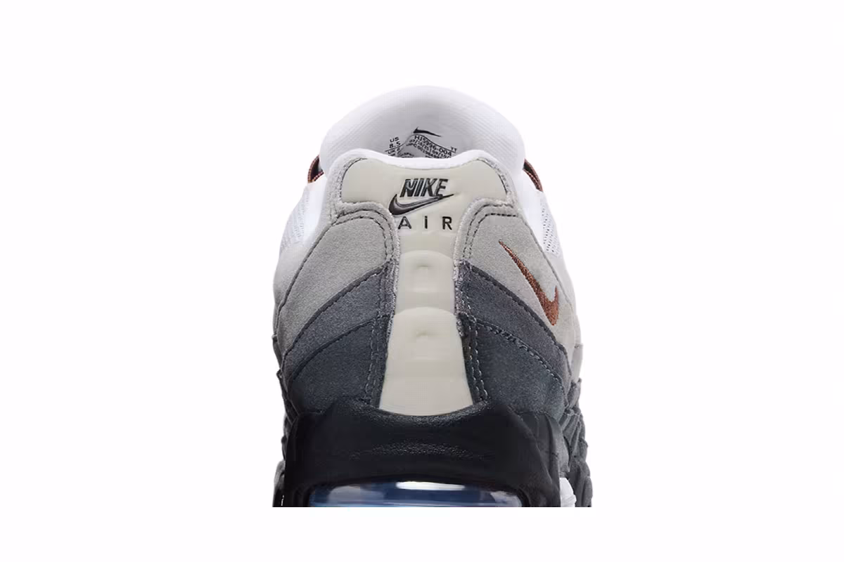 Nike Women's Air Max 95 OG Big Bubble - Fauna Brown, view 8