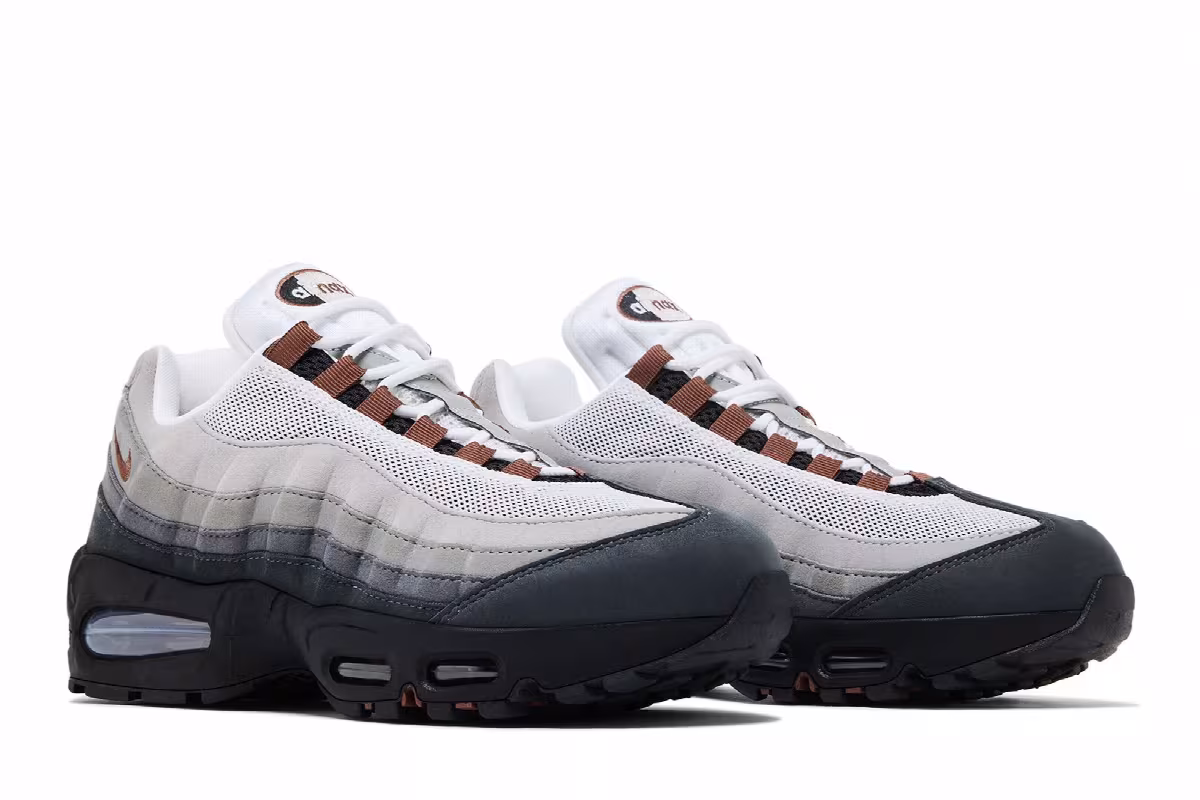Nike Women's Air Max 95 OG Big Bubble - Fauna Brown, view 9