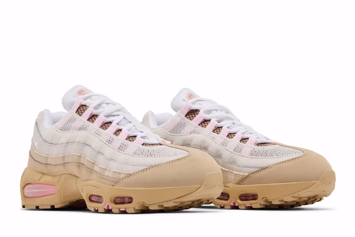 Nike Women's Air Max 95 Big Bubble - Linen, view 9