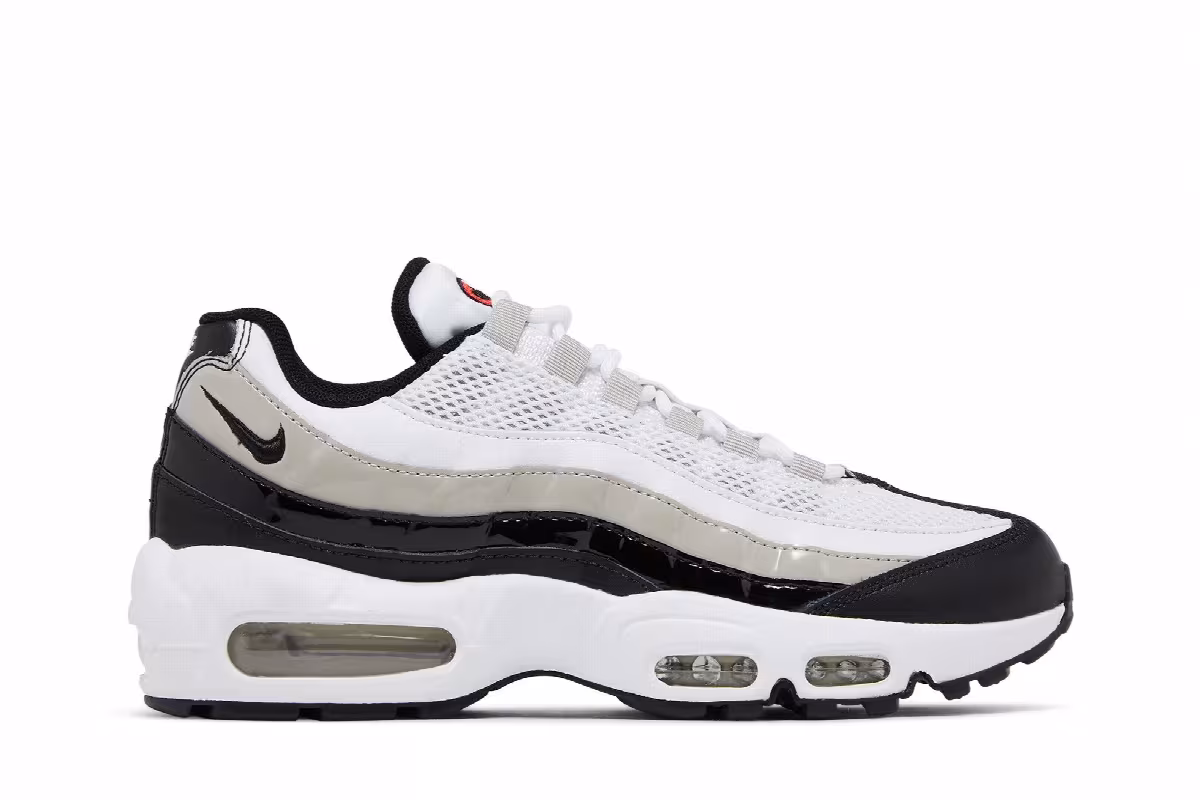 Nike Women's Air Max 95 Light Iron Ore Black, view 2