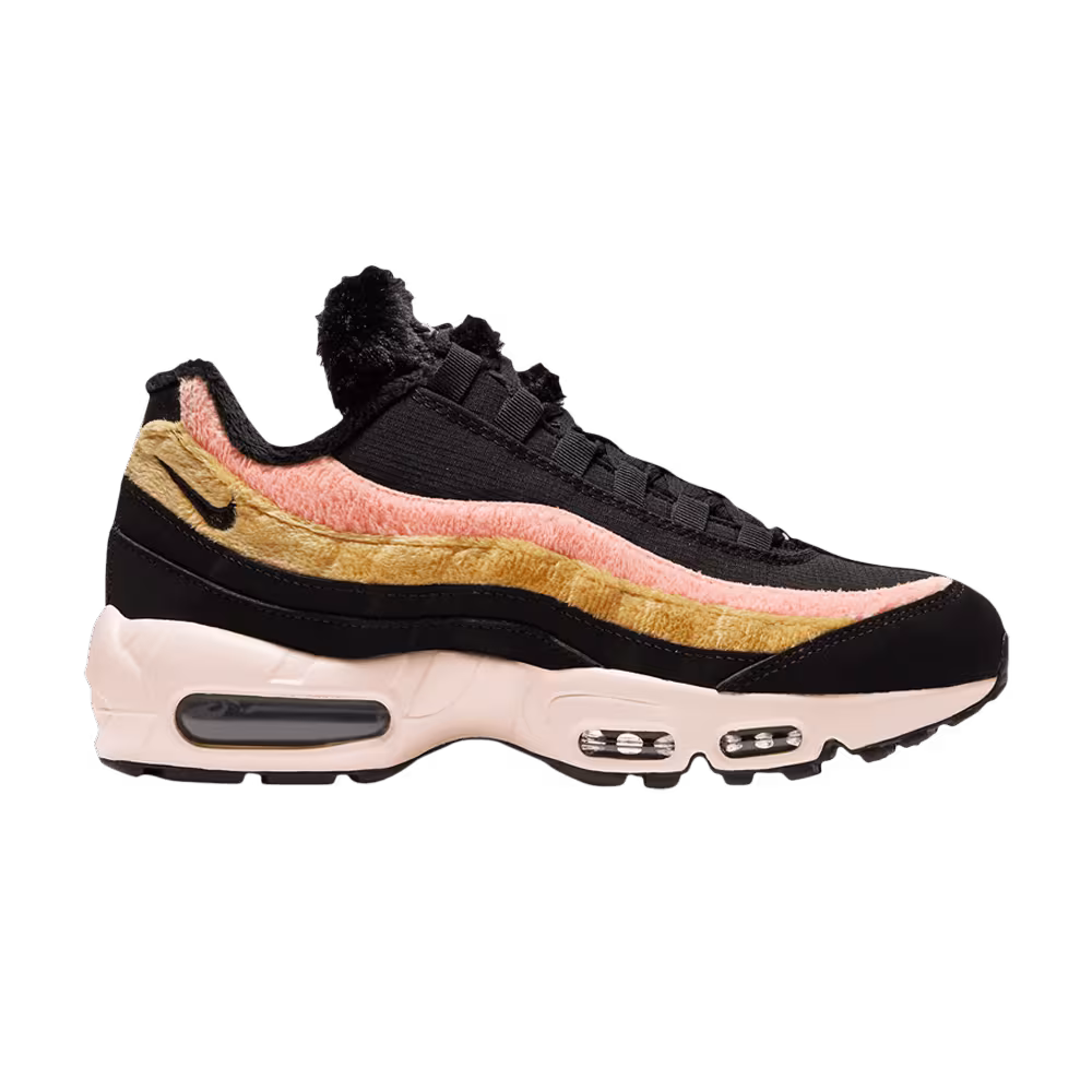 Nike Women's Air Max 95 Premium Black Fur