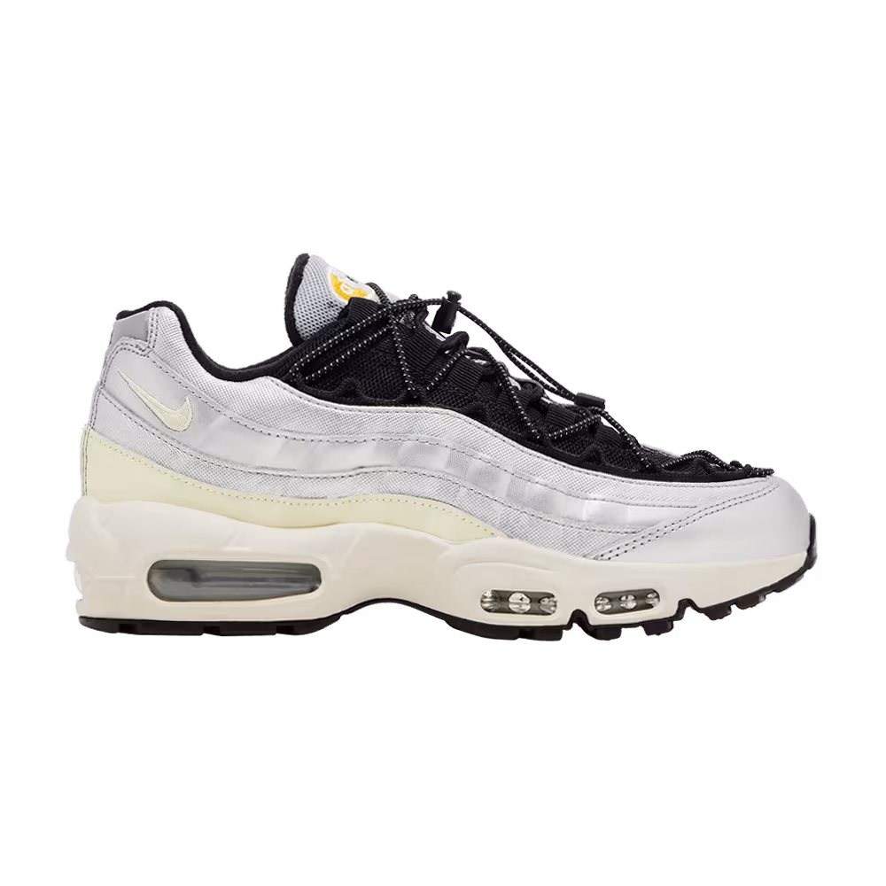 Nike Women's Air Max 95 Speed Lacing - Metallic Silver
