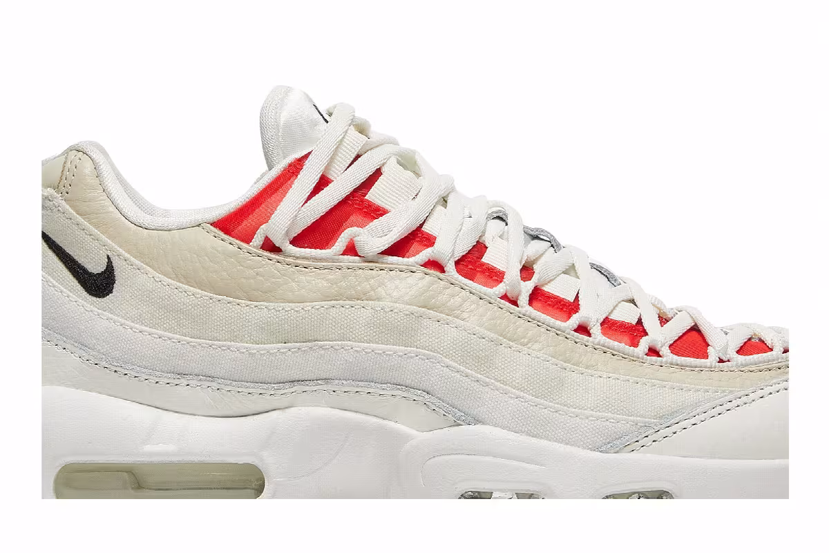 Nike Women's Air Max 95 Double Lace - Sail, view 3