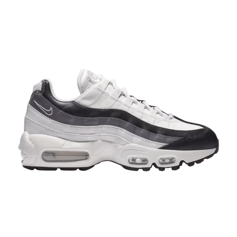 Nike Women's Air Max 95 White Black Gunsmoke