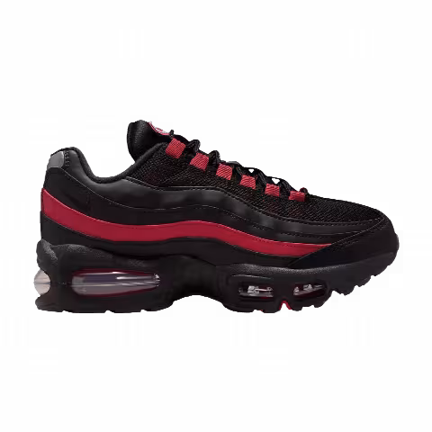 Nike Air Max 95 GS 'Black Team Crimson'